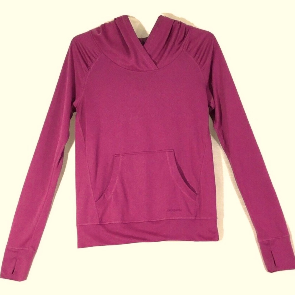 PATAGONIA Violet Purple Lightweight Pullover TOP L